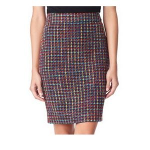 Kate Spade New York Colorful Jury Tweed Skirt